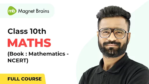 Class 10th Maths NCERT/CBSE - Updated Course Book Cover