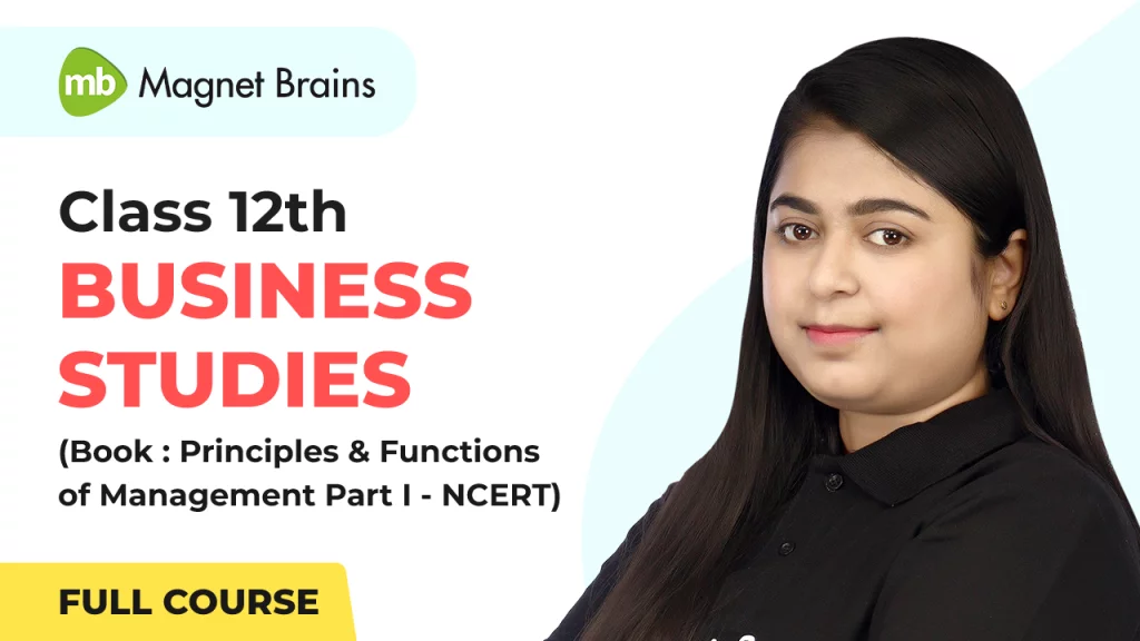 Cover of Class 12th Business Studies