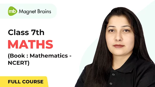 Class 7th Maths NCERT/CBSE Book Cover