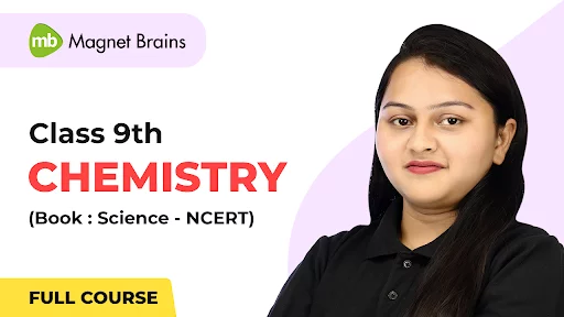 Class 9th Chemistry NCERT/CBSE - Updated Course Book Cover