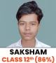 Class 12th - Saksham (86%)