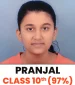 class 10th topper PRANJAL 97%